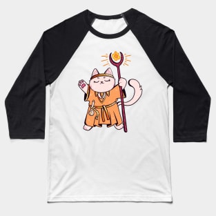 DnD Cats - Cleric Baseball T-Shirt